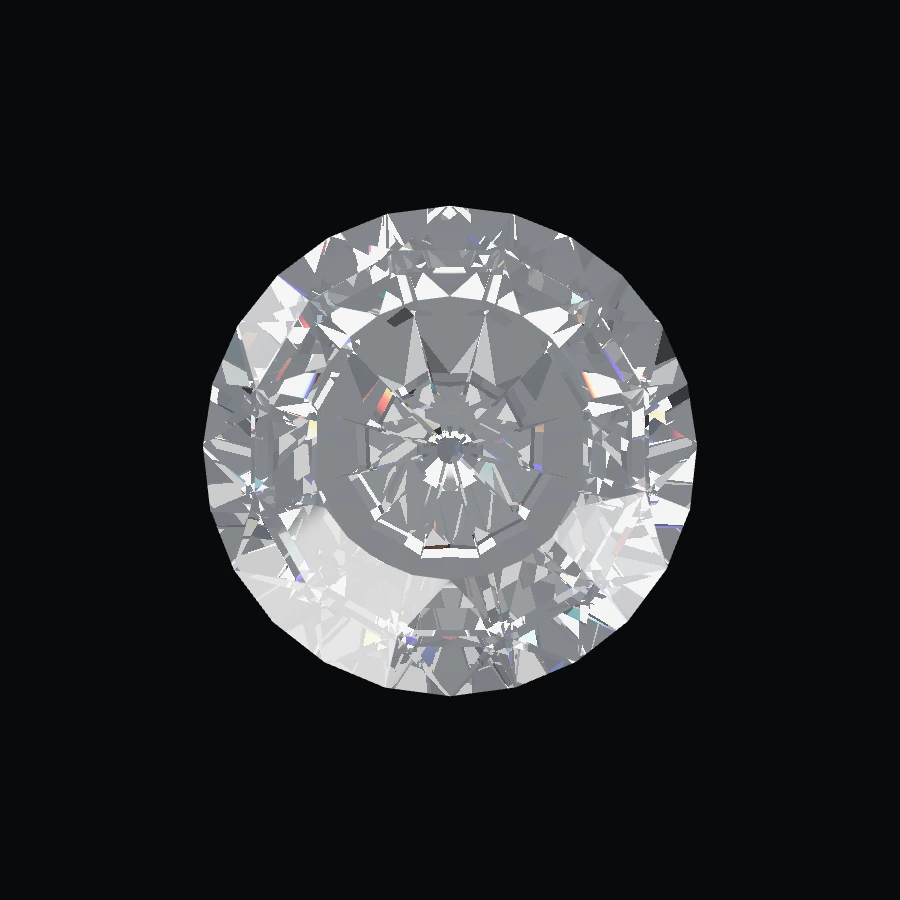 round diamond illustration